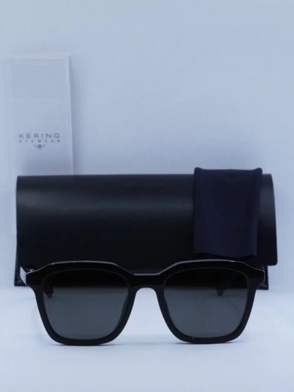 Saint Laurent SL457 001 Square Unisex Sunglasses - Black